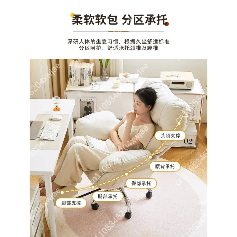 Lazy Sofa Lounge Chair Foldable Floor Sofa with Backrest for Dormitory Living Room