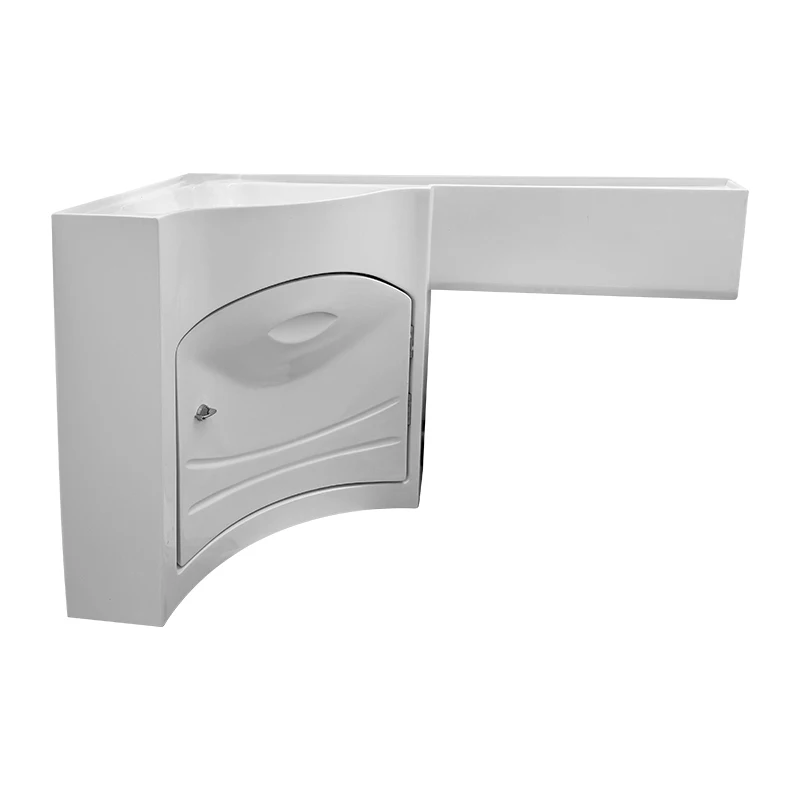 

RV 900*455*518 мм Умывальник для унитаза RV Белый P-образный умывальник для автофургона