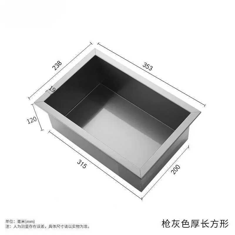304 Stainless Steel Concealed Wall Niche Matte Black Wall Recessed Box Hotel Recessed Black Shower Niche Embedded