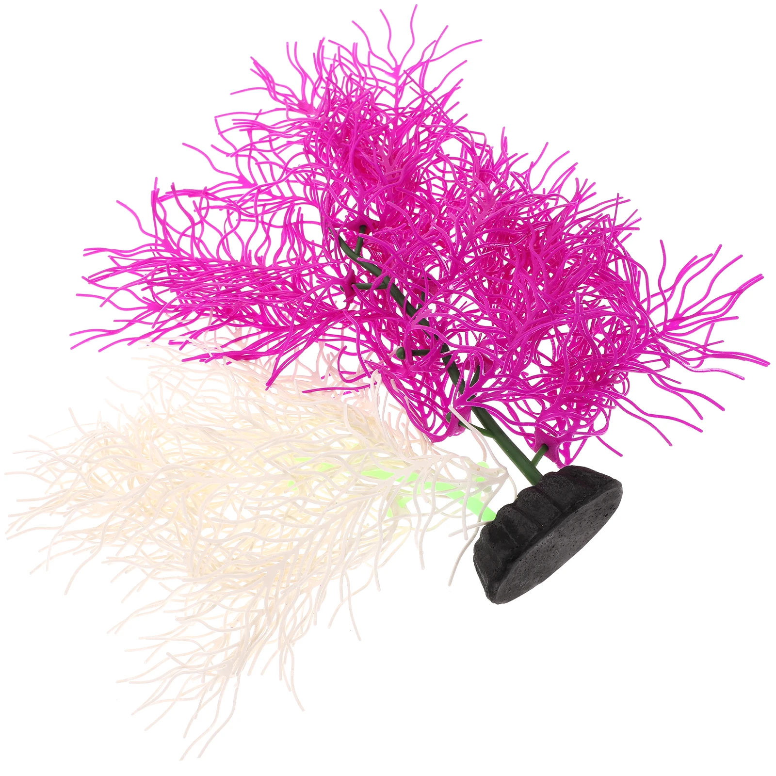 

Artificial Coral Plants for Fish Tank Aquarium Decor Wear ResistantGolden Fish Algae Delicate Underwater L scape Home Pond Model