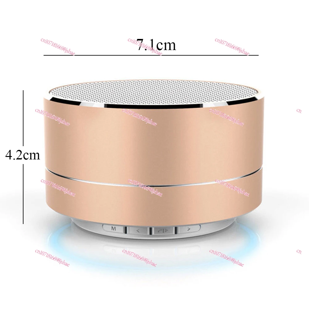 

Best Metal Portable Wireless Bluetooth Speaker A10, FM Radio with Microphone TF Card, Suitable for Mobile Phones