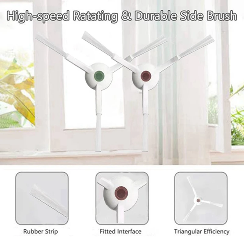 أجزاء لـ Ecovacs Deebot T20 Pro مكنسة كهربائية روبوتية فرشاة جانبية رئيسية ممسحة غطاء قماش فلتر Hepa قطع غيار ملحقات