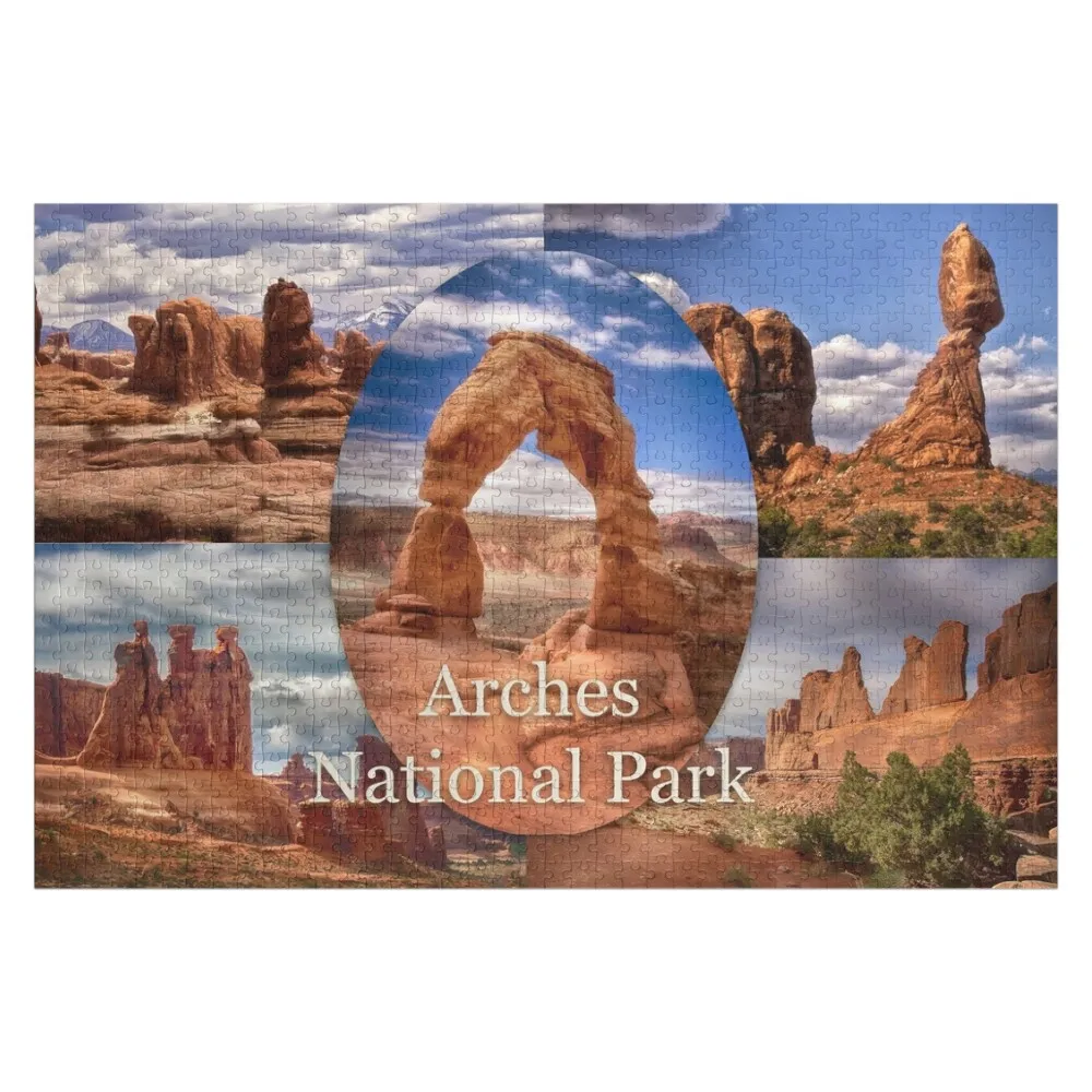 

Исследуйте национальный парк Арчей - Пазл Юта Деревянные коробки Лес для взрослых Пазл с животными