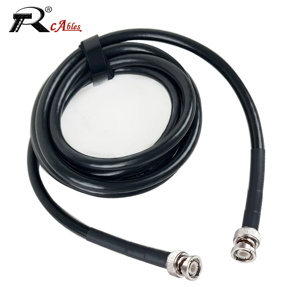 

5D FB BNC Type Extension Cable BNC to BNC Male Connector Coaxial Cable for CDMA GSM 3G 4G LTE WiFi Antenna RF Coax Cable