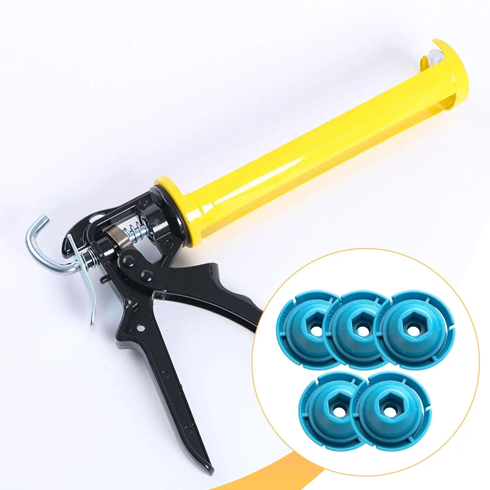 

Glass Glue Pushing Plate 5cm Portable Caulking Machine Accessory for Cordless Caulking Device DIY Projects