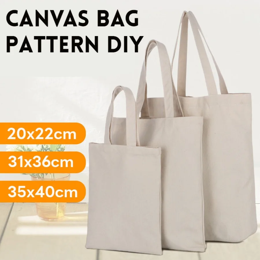 Bolsa de compras de grande capacidade para homens e mulheres Eco Tote, pano de algodão, bolsa de linho reutilizável, armazenamento simples, cor pura, presentes novos