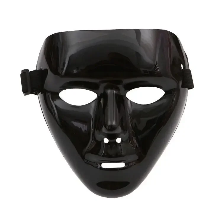 1 Stück Plastik-Halloween-Maske für Halloween-Streiche Geisterfest Karneval Trickreiche Party-Requisiten Dekorationsmaske – Detail 4