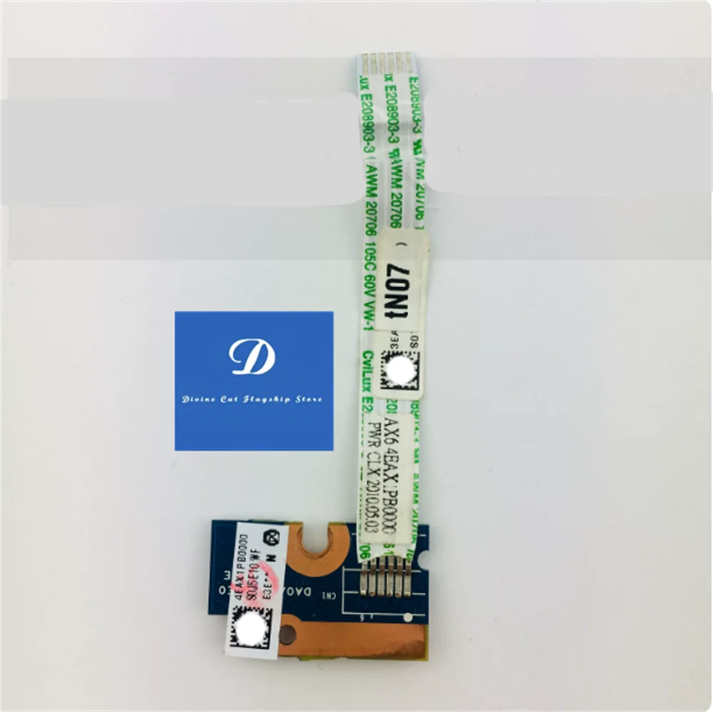 FOR HP CQ62G62 CQ42G42 CQ56 G56 G72 Power Switch Board With Wire DA0AX1PB6E0