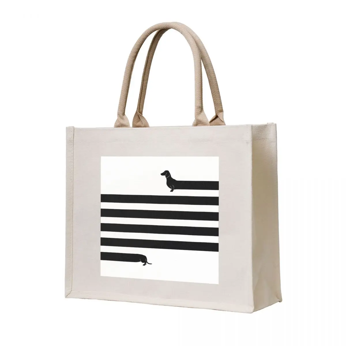 

(Very) Long Dog Tote Bag hand bag ladies Reusable bags Cloth bag custom tote
