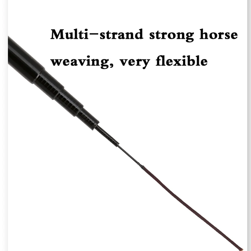 1.5 متر-6.3 متر قصيرة عصا الصيد رود خفيفة تيار اليد القطب سهلة التعامل مع تلسكوبي الصيد اكسسوارات للأطفال الكبار