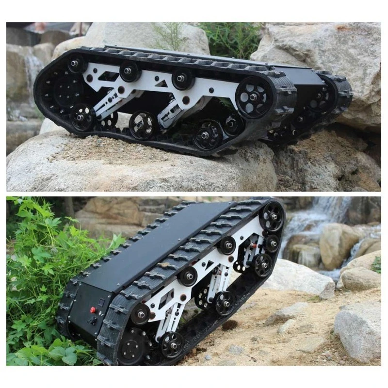 Industrial Robot Manned Obstacle Crossing Traction Rescue Exploration Robot Chassis