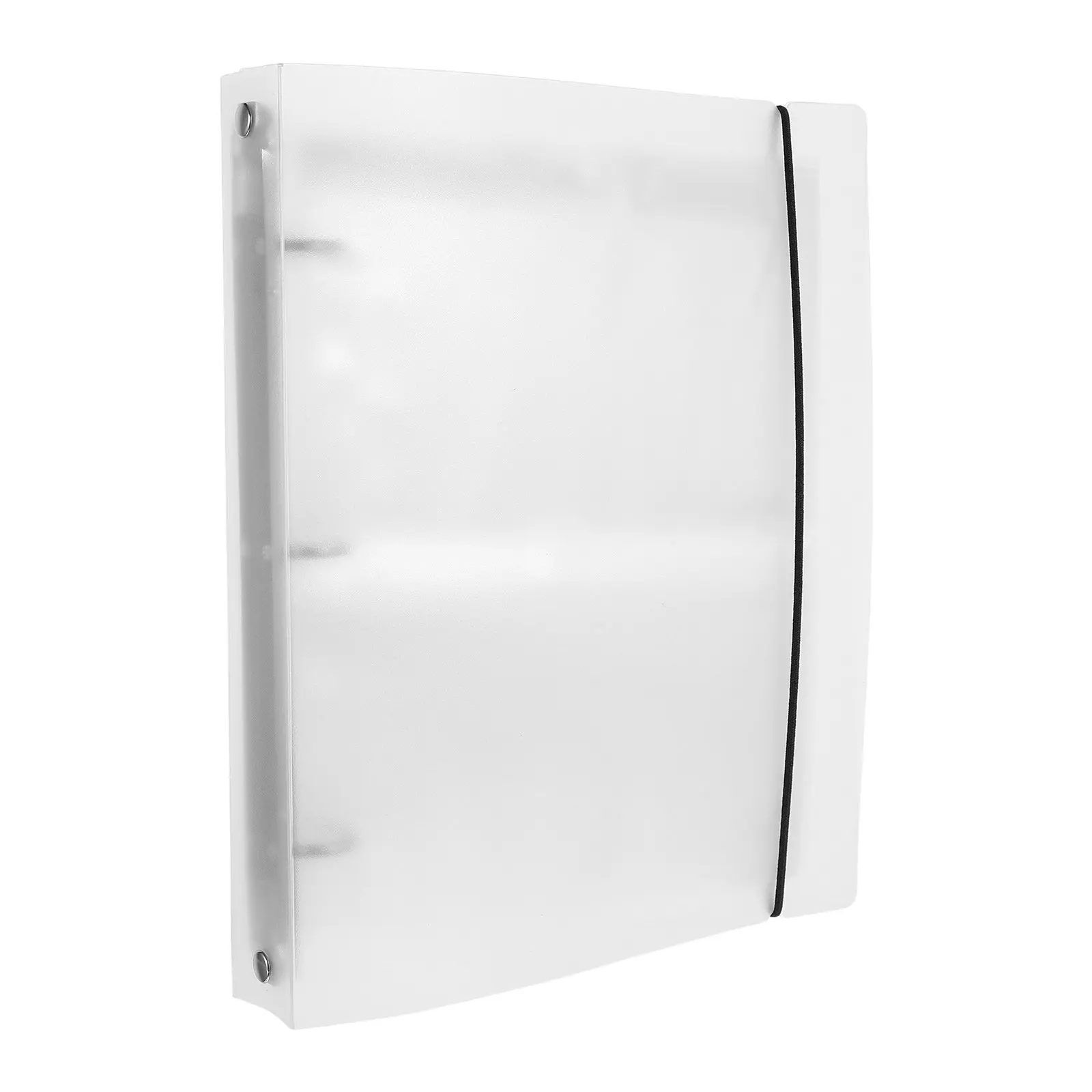 Plastic Clear Index Card Holder Organizer Card Binder Book 7X7 Sleeves Recipe Kitchen Study Flashcards Notes