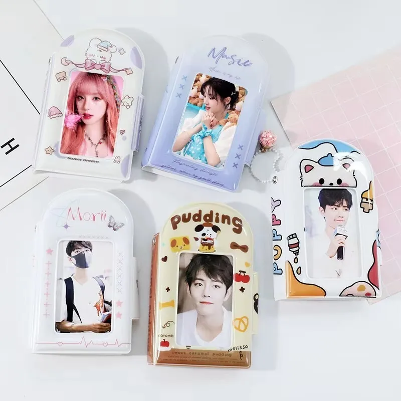 

Kpop Idol Photo Card Photo Album 3 Inch Postcard Kpop Binder Collectible Card Binder Photocards Lomo Card Organizer Card Book