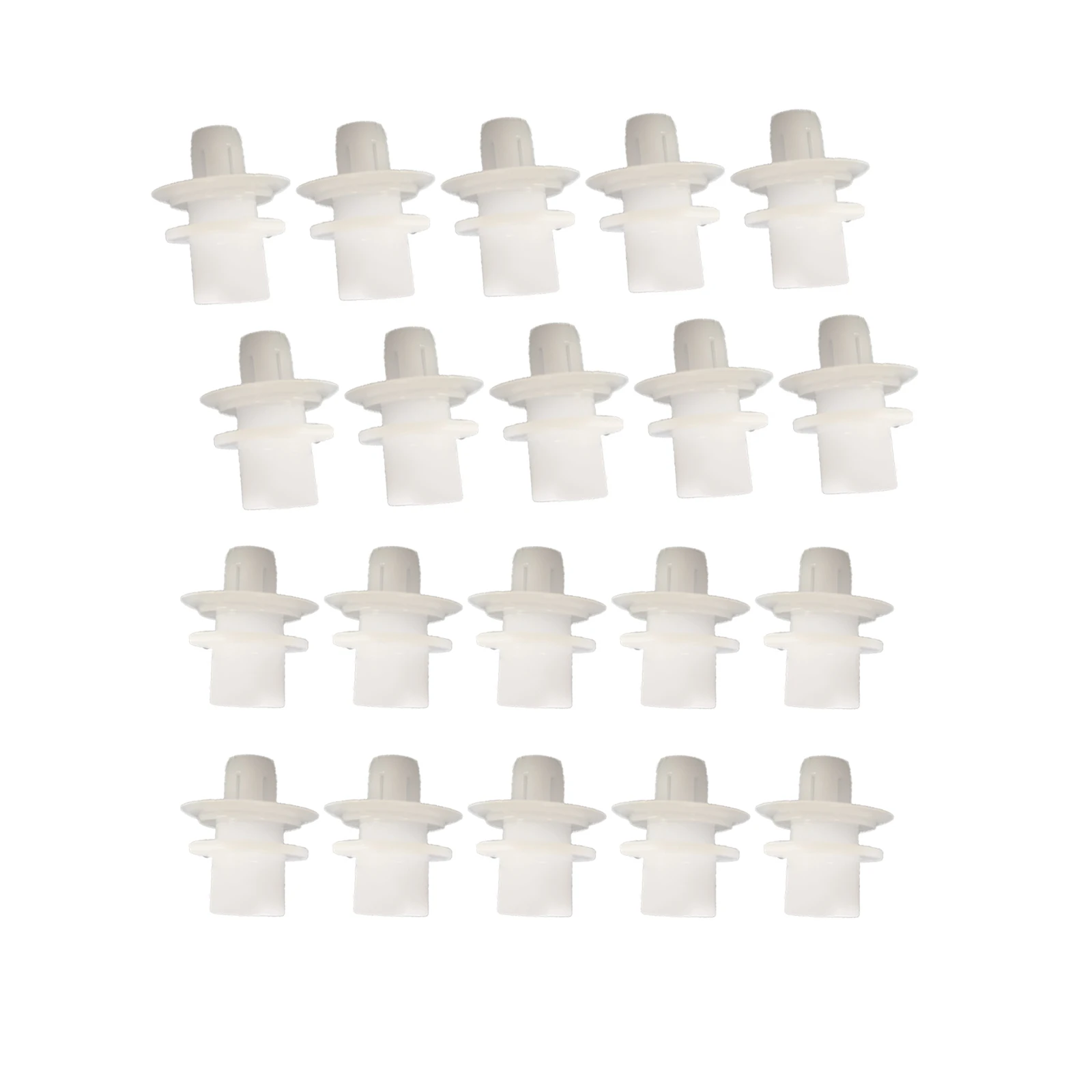20pcs Rear Bumper Mudguard Clips Compatible with For Smart For Two 450 451 For Cabrio Coupe Plastic Replacement Parts