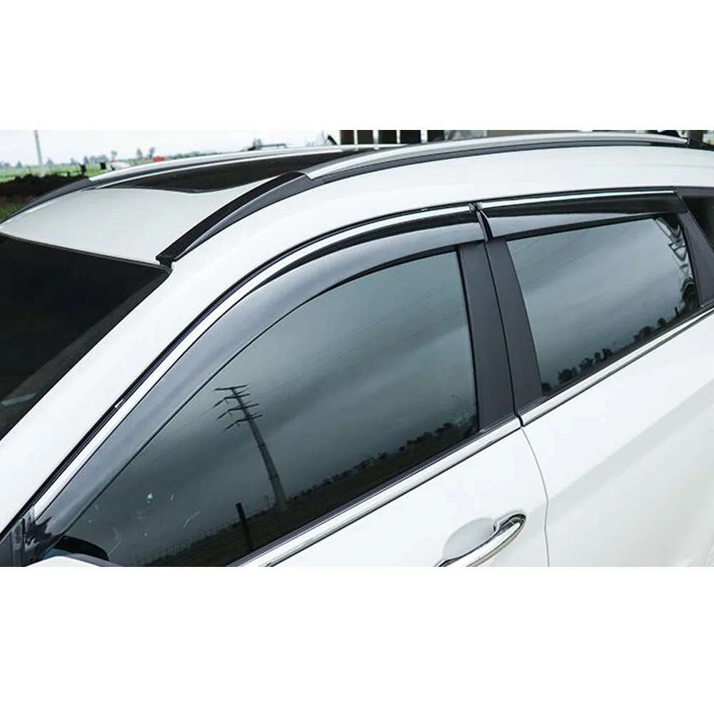 For Toyota Prius PHV 2016 2017 2018 2019 2020 Automotive Accessories Plastic Window Glass Wind Visor Rain/Sun Guard Vent Frame