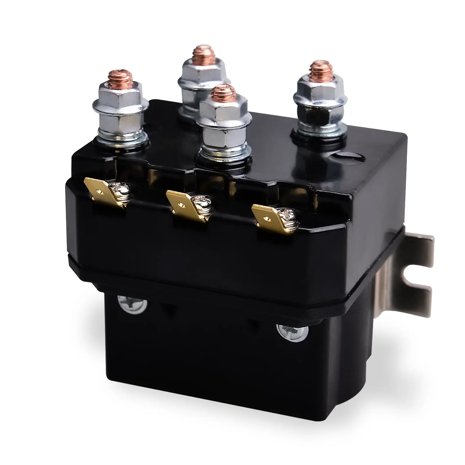 

12V 250A 300A 450A Winch Solenoid Relay Contactor for ATV UTV Winch with 6 Protecting Caps