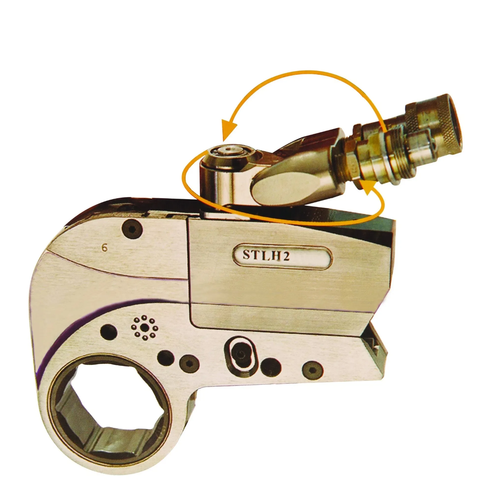 

Double Speed Ratchet Cassette Low Profile Hydraulic Torque Wrench