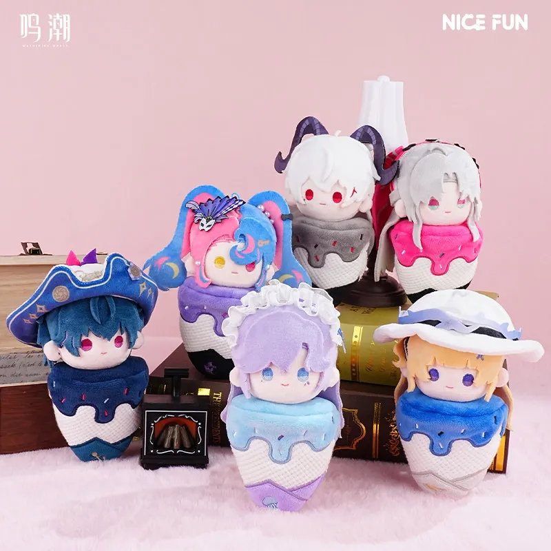 

Original Wuthering Waves Ice Cream Plush Pendant Brant Zanne Phoebe Cute Mini Soft Plush Doll Ornament Girl Boy Gift Collect Toy
