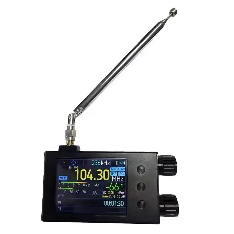 

Карманное мини-радио A13E с корпусом из алюминиевого сплава TEF6686, сенсорный дисплей 2,8 дюйма, приемник FM/AM SW/LW MW для коротковолновых волн