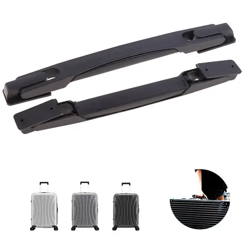 1pc Universal Portable Suitcase Trolley Handle Luggage Retractable Handles Plastic Handle Seat Travel Luggage Accessories