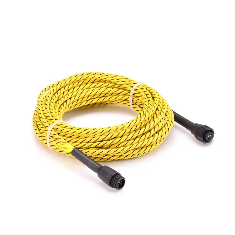 Xiangwei 2Pin غير الموقع ESD كابل استشعار المياه السائبة كشف تسرب المياه حبل المياه السائبة XW1100B-15M #3