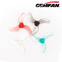 8Pairs(8CW+8CCW) Gemfan 1208 31mm 3-Blade Propeller 0.8mm 1mm 1.5mm (Random Color)