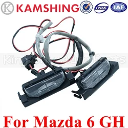 CAPQX For Mazda 6 GH Car Accessories rear License plate light assembly 2007 2008 2009 2010 2011 Tail License Plate LAMP