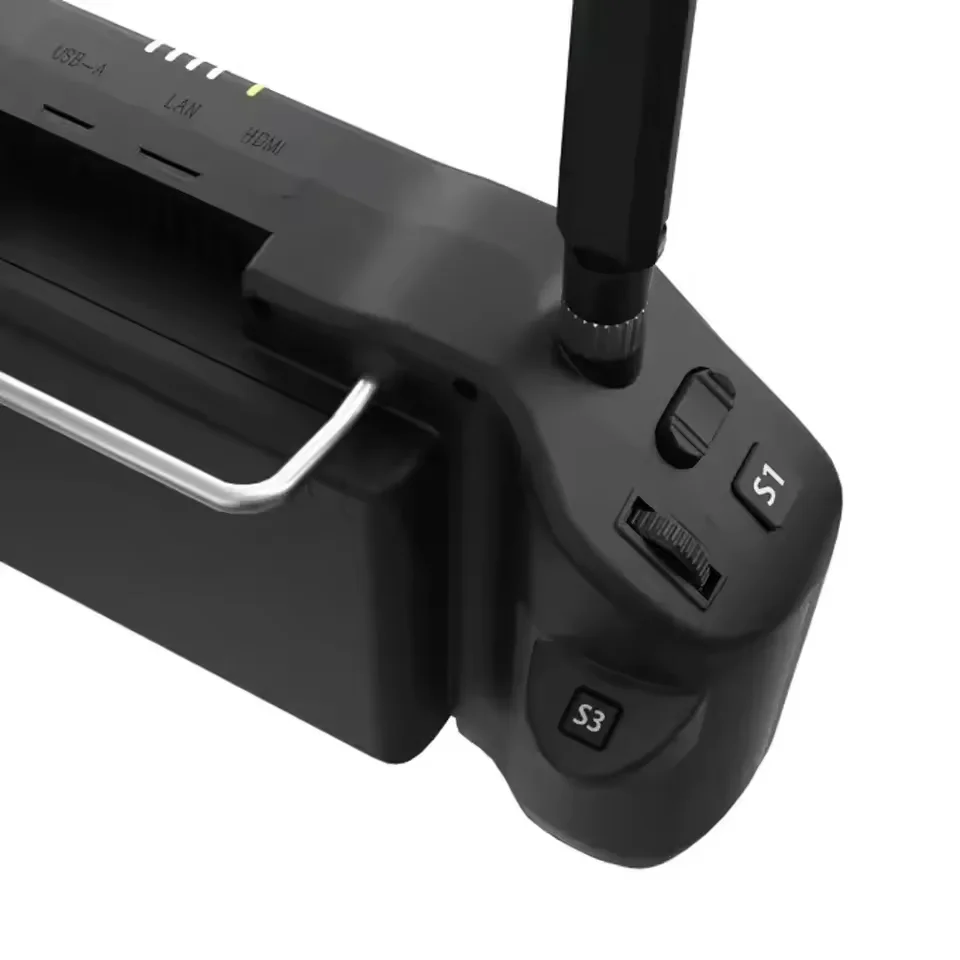 SlYl UniRC7/7 Pro Station de sol portable double fréquence 7 pouces 1080P 40KM gamme SmartController pour robotique UAV UGV USV
