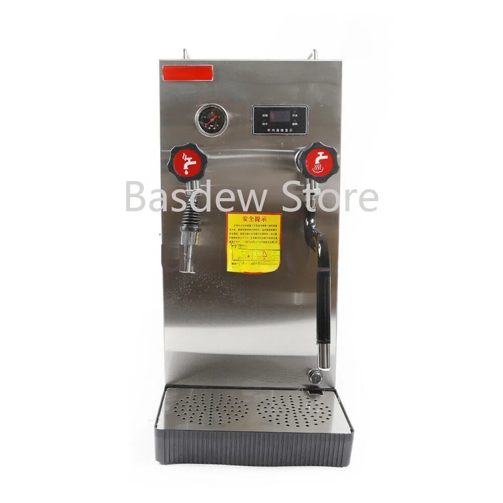 Full-Automatic Boiling Water Milk Foaming Machine 8l Commercial Use