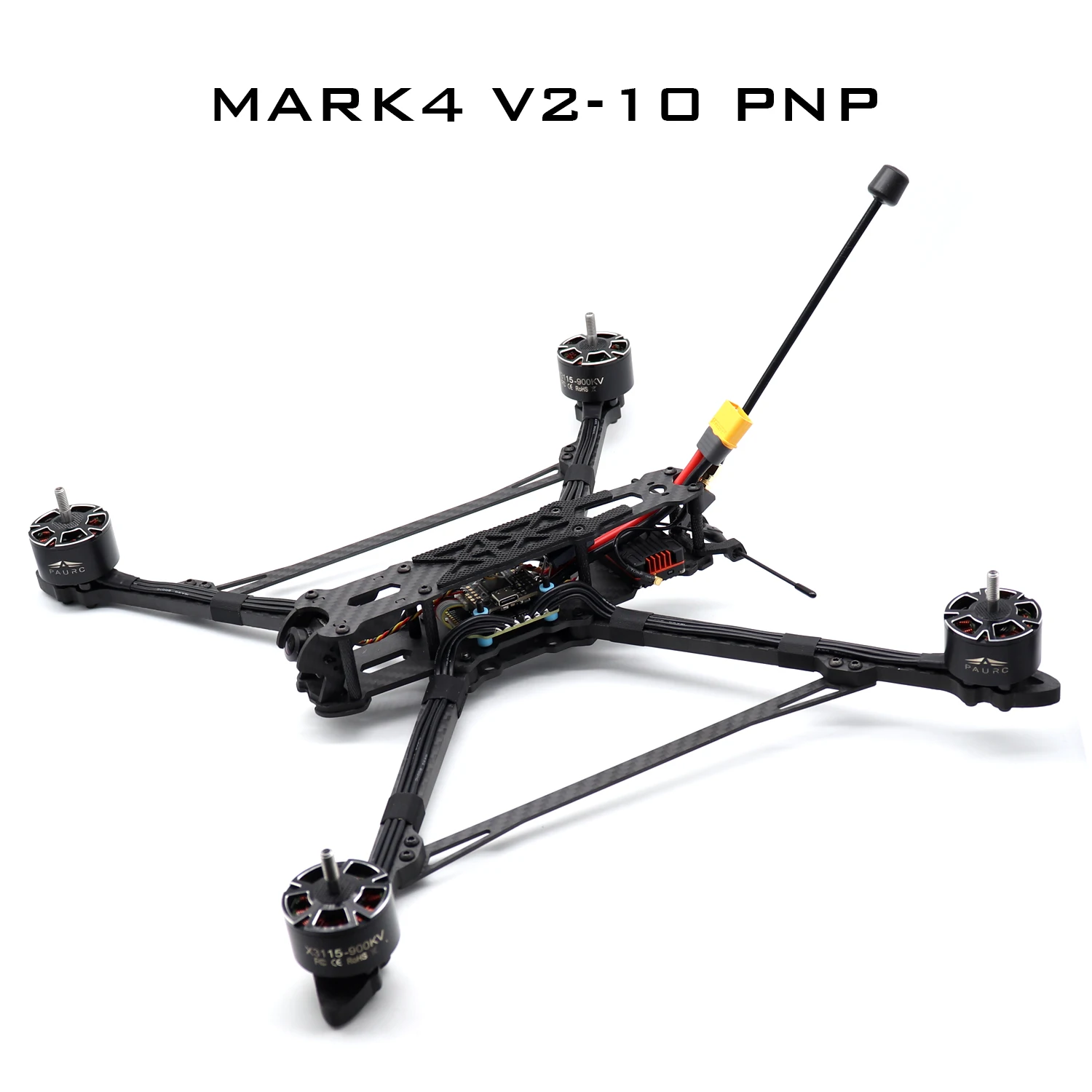 

MARK4 V2 10 Inch Long Range FPV Drone Combo PNP Quadcopter for Endurance Flight
