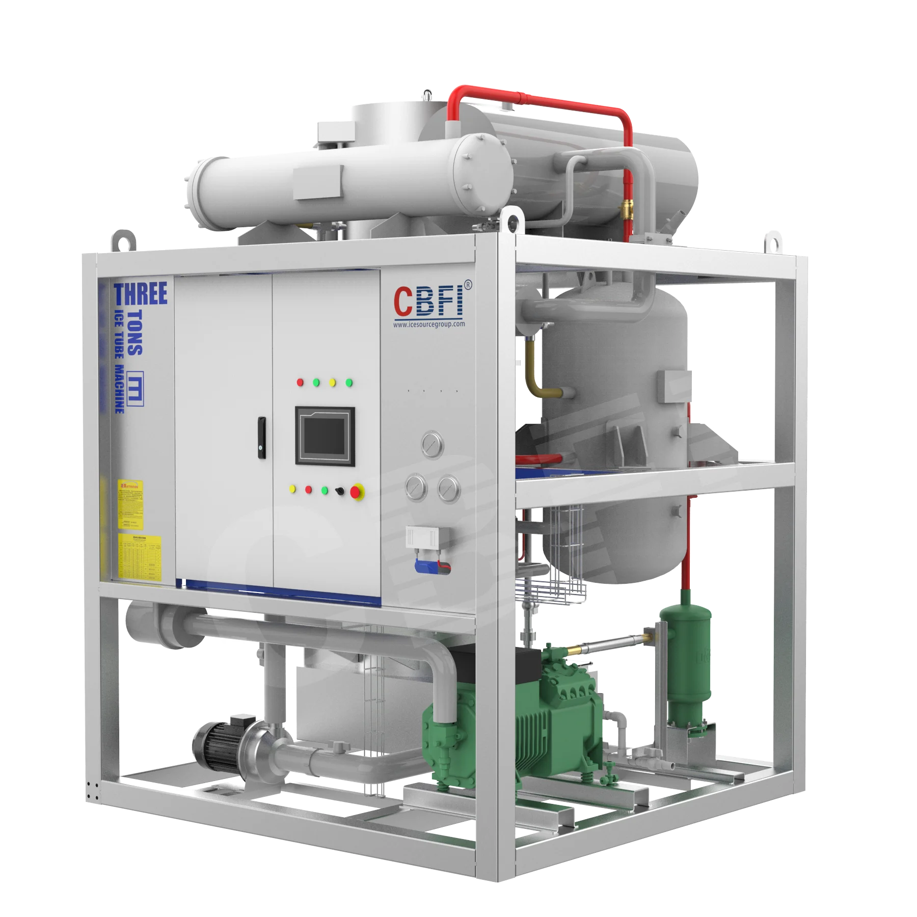 Hot Products Factory Direct Sales Tube Ice Machine for Sale Tube Ice 3 Ton Ice Tube Making Machine