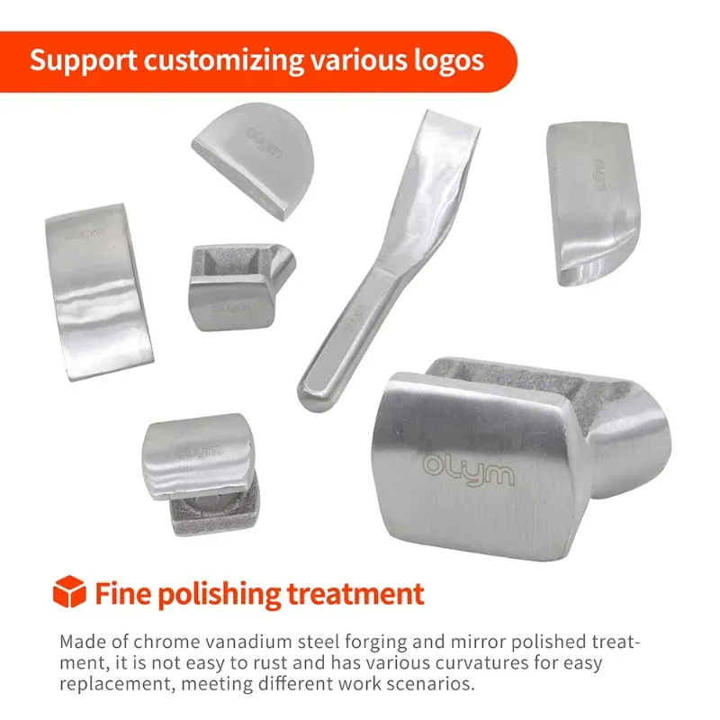 

Набор инструментов для ремонта вмятин кузова автомобиля - молоток для механика из листового металла из 9 шт.