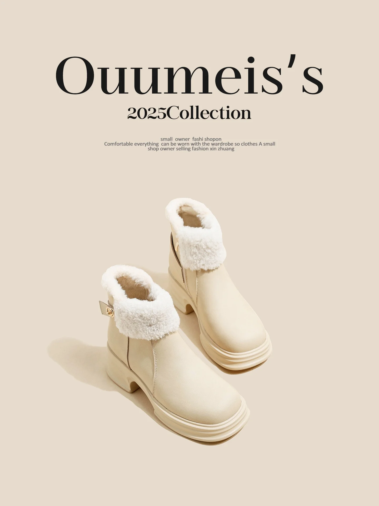 bottes-d'hiver-chaudes-doublees-de-fourrure-a-talon-epais-pour-femmes-bottes-de-mode-a-bout-carre-polyvalentes-bottes-d'hiver-coreennes