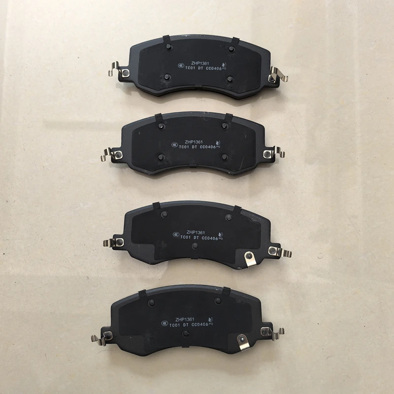 Front Brake Pads for BYD Leopard 5,DENZA B5,BAO 5,ZHP1361, (for 18inch wheel,R18 ) (PLEASE MUST GIVE ME CAR VIN TO CHECK )
