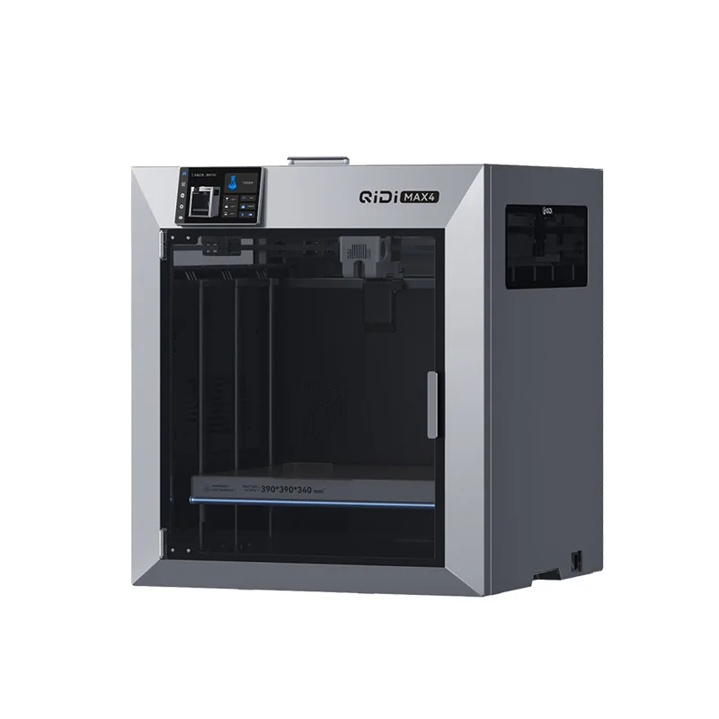 Max4 Large Size Multi-color High Precision High Speed Active Cavity Temperature Automatic Leveling 3D Printer