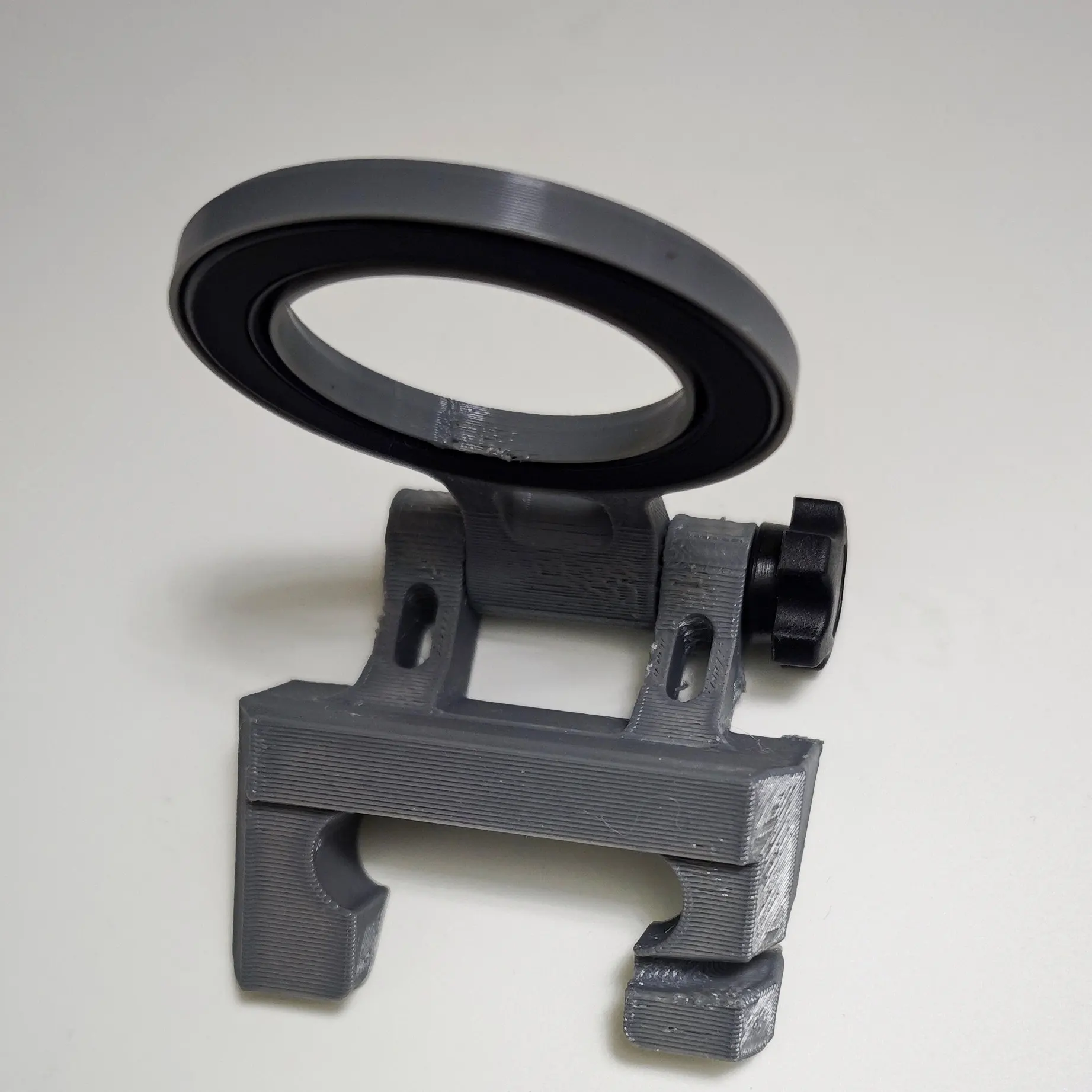 For DJI RC-N3 Remote Controller Phone Mount Bracket Magnetic Quick Attach & Detach 3D-Printed w Multi-Angle Adjustable Hinge