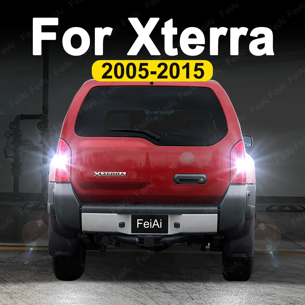 

Для Nissan Xterra светодиодные фонари заднего хода 2005-2015 аксессуары для тюнинга Xterra 2009 2010 2011 2012 2013 2014 резервные фонари заднего хода