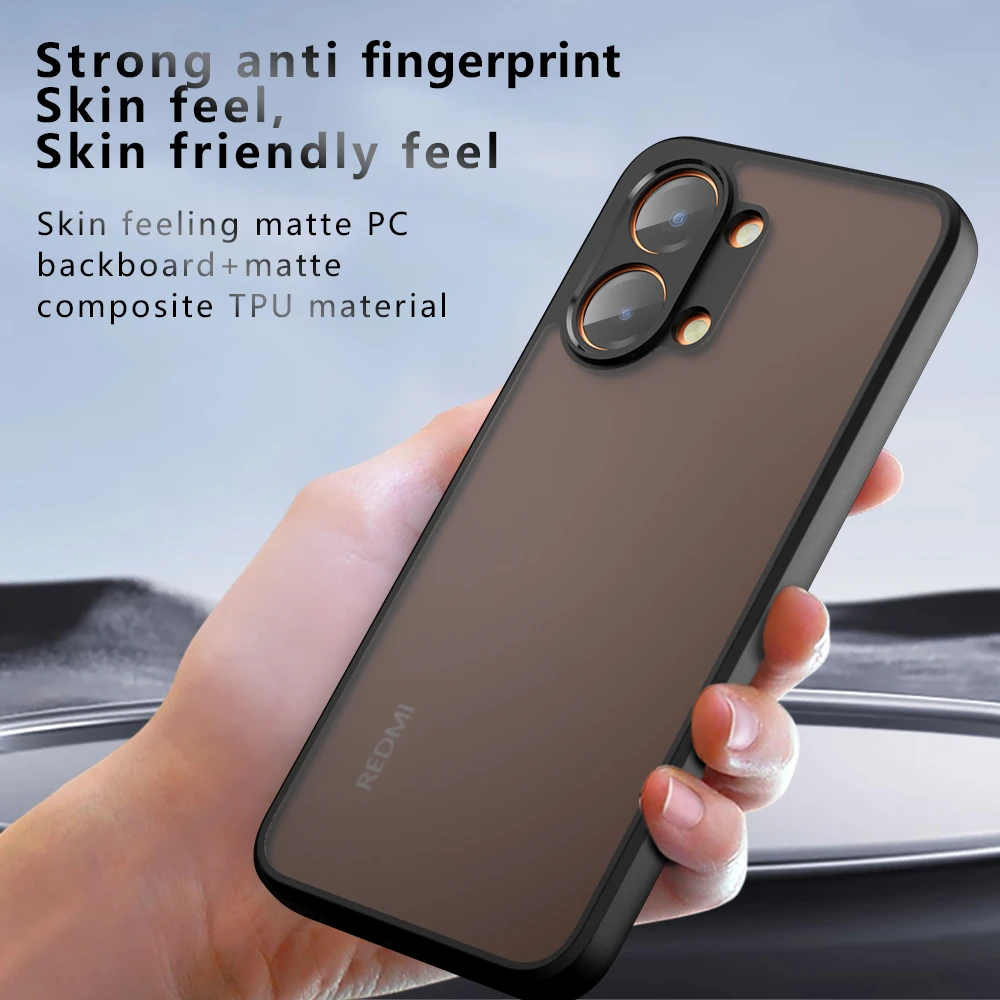 Skin Sensation Airbag Anti Drop Case Cover for Poco X8 Pro Max Mircropyle Back Case Cover Phone Fundas Para Poco X6 X7 X8 Pro