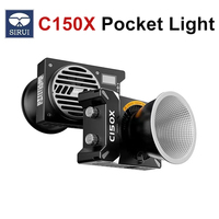 SIRUI C150X 150W LED COB Video Light Portable Handheld Pocket Camera Light with Reflector Bi-Color 2800K-6500K App Control