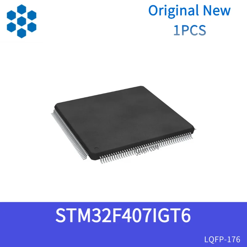 

Original New 1pcs STM32F407IGT6 LQFP-176 ARM Cortex-M4 32-bit microcontroller MCU
