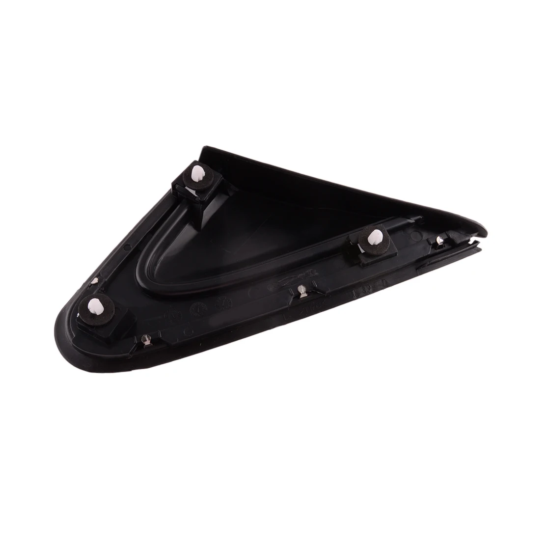 Acabado de espejo retrovisor de puerta delantera izquierda y derecha de coche, embellecedor de guardabarros triangular, ABS, apto para Honda CRV 2012 2013 2014, 1 par