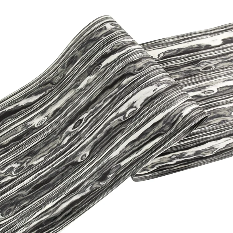 250X58cm التكنولوجيا قشرة الخشب الأسود جمع نسيج غني لأثاث الخزانة DIY بها بنفسك مشاريع فنية الباب لوحة الحائط القشرة