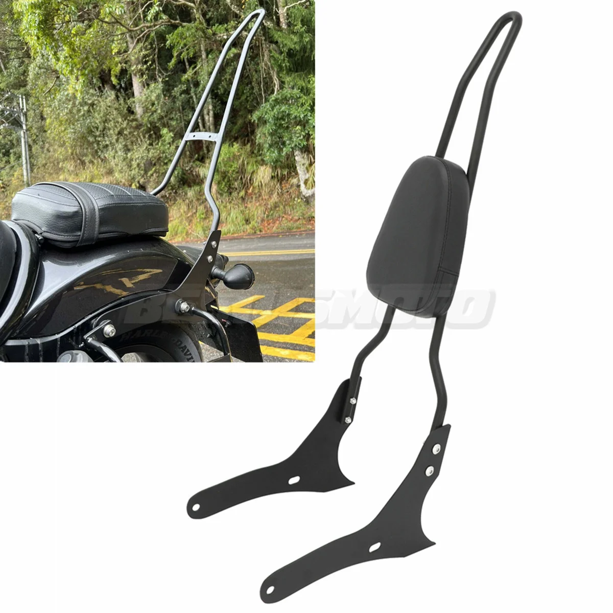 

Motorcycle Backrest Sissy Bar For Honda Rebel 1100 CMX1100 CMX CM 1100 CM1100 2021 2022 2023 2024