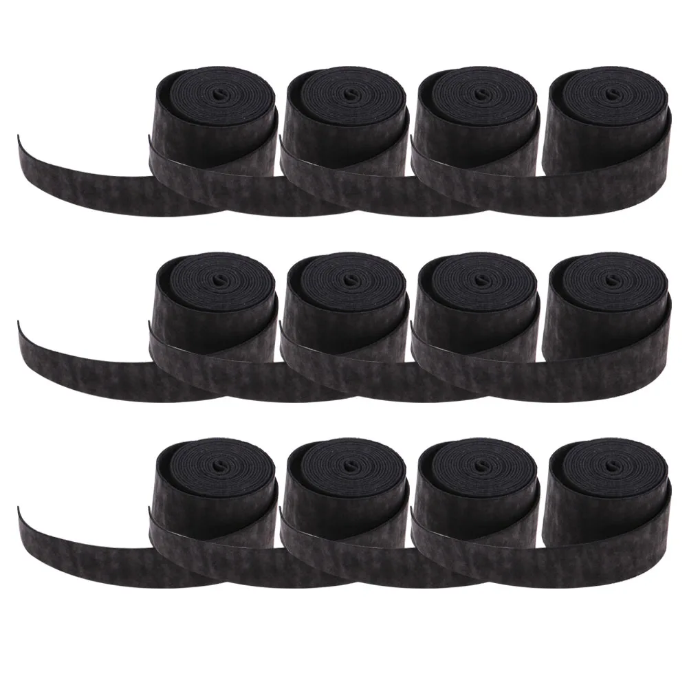 

12 Pcs Sweatband Absorbers Tennis Racket Grips Athletic Tape for Wrap Replacement Badminton