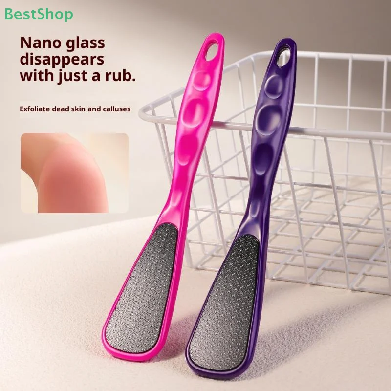1 pz Raschietto per piedi professionale Cura del piede Raschietto per pedicure Tagliaunghie portatile Rimuovi la pelle morta e i calli Strumenti esfolianti