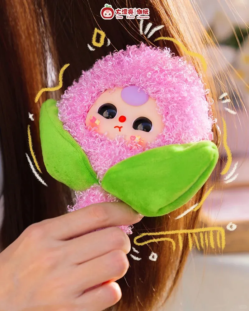 Bebê três pequim limitado pente seu cabelo série de pelúcia caixa cega jogo na moda bonito uso diário pente coleção caixa mistério presente