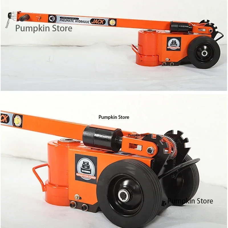 0.8-1.2Mpa Pneumatic jack 30 tons new V big car hydraulic thousand gold top double section auto repair