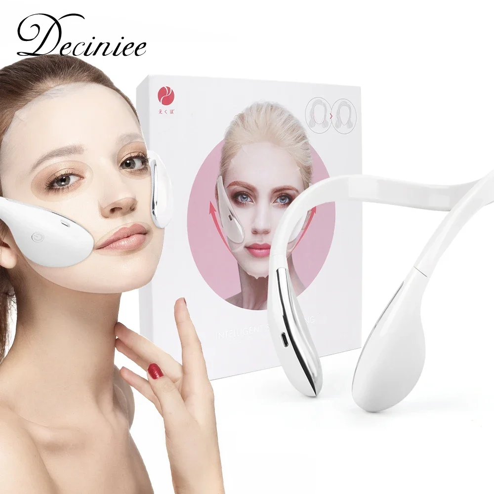 

EMS Facial Lifting Device Double Chin Reducer Face Slimming Shaping Microcurrent Led Therapy Devices Neck Massager V Line Lift