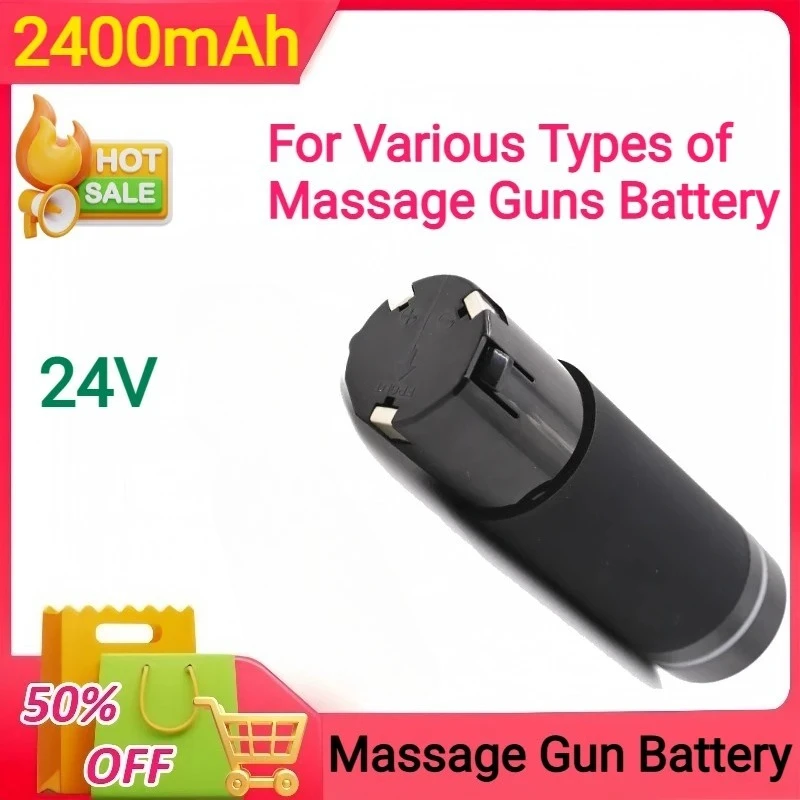 

24V 2400mAh High-capacity Massage Gun Battery for Various Types for Massage Guns/Fascia Guns