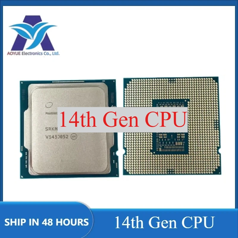 1pcs 14th Gen Processor i3 14100F i5 14300 i5 14400F 14500 KF 14490F i7 14700F 14700K 14700KF i9 14900 14900K 14900F 14900KF CPU